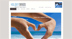 Desktop Screenshot of holiday-naxos.com